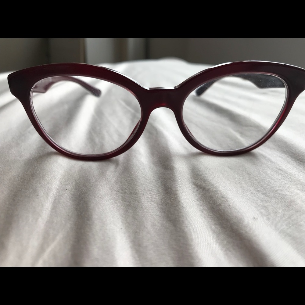 Maroon Prada frame - lenses not included - Picture 1 of 3